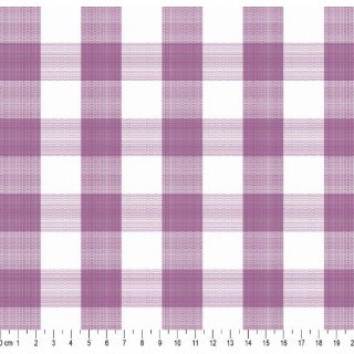 Tecido Fio Tinto Xadrez 30XM cor - 1135 (Roxo)